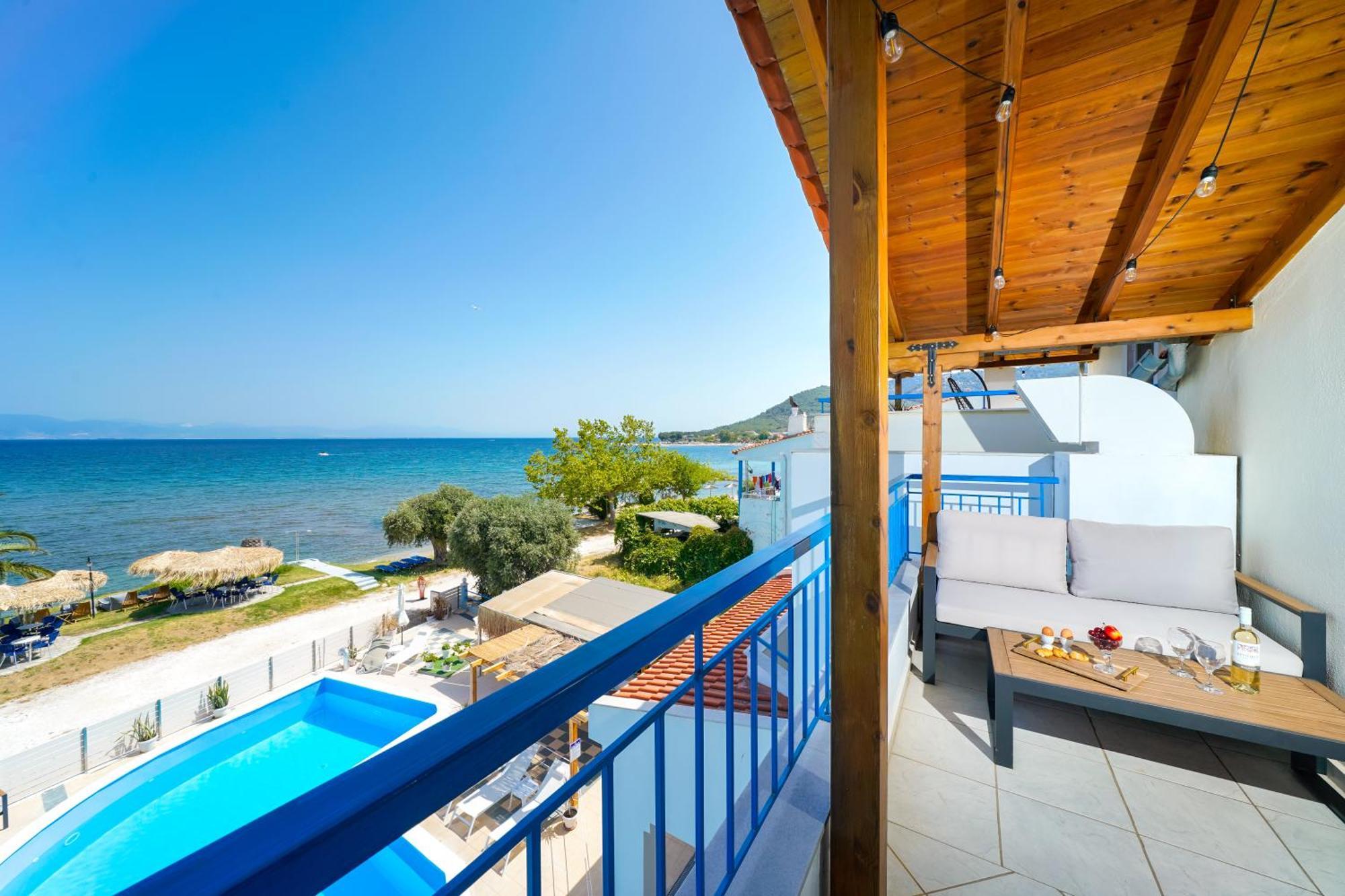 Hotel Golden Sunset Skala Rachoni  Exterior foto