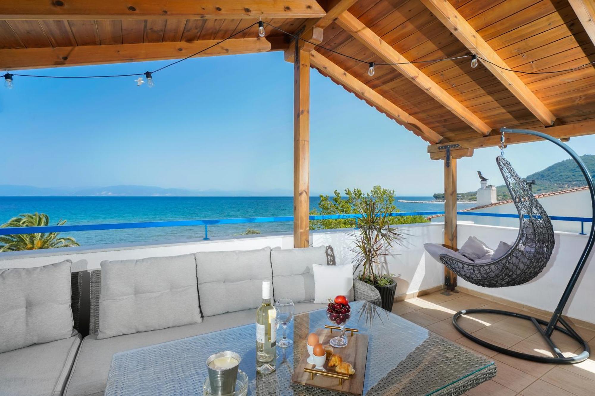 Hotel Golden Sunset Skala Rachoni  Exterior foto